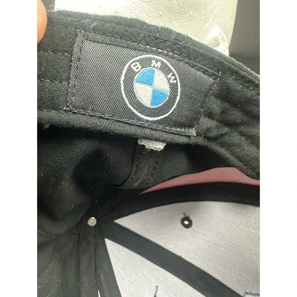 BMW M Motorsport Adjustable Strapback Black/Red Hat Cap M3 M5